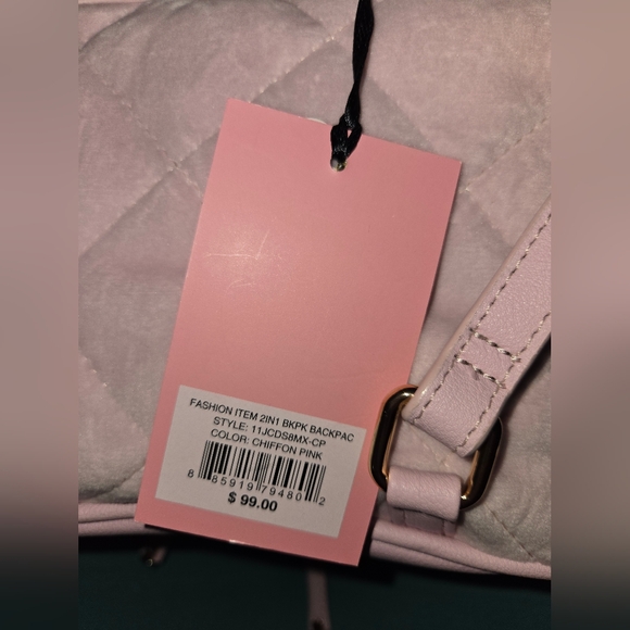 Juicy Couture Quilted Backpack with Matching Mini - Picture 4 of 9